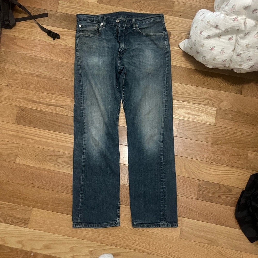 Levi's Classic Straight Fit Denim Jeans